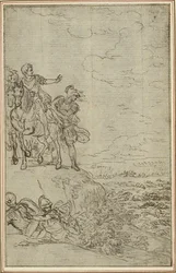 Studie voor Lucains "La Pharsale", Canto VII