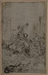 Studie voor Lucains "La Pharsale", Canto VI