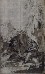 Studie voor vignet in Abbé Dinouart
