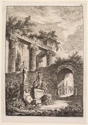 Avonden in Rome: Het Standbeeld voor Ruïnes