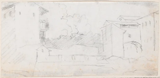 Italiaanse stadsscène