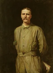 Portret van Archibald Forbes, oorlogscorrespondent, 1881
