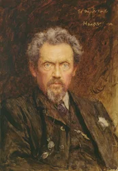 Portret van Henry Stacy Marks (1829-98) 1890