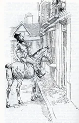 Illustratie voor "Emma" door Jane Austen