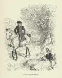 Illustratie voor Mr Gilfils Liefdesverhaal