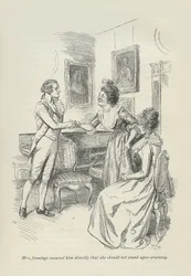 Mevrouw Jennings verzekerde hem direct dat ze geen ceremonie zou houden