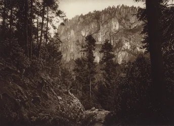 Mexico: La Canada, Contreras, D F (z/w foto)