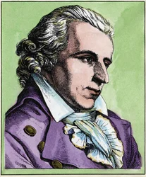 Portret van de Duitse historicus en dichter Friedrich von Schiller (1759-1805)