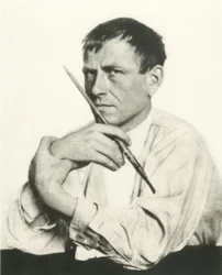 Otto Dix, portretfoto / Hugo Erfurth