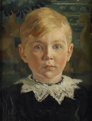 Jeugdportret van Joseph Luns