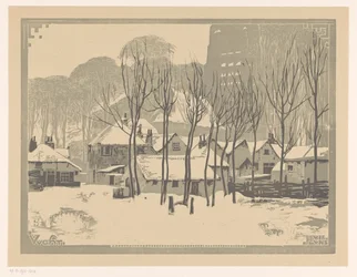 Vught in sneeuw