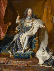 Lodewijk XV (1710-1774), circa 1715-1717