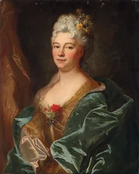 Portret van de Markiezin de la Mesangere, geboren Marguerite de Rambouillet