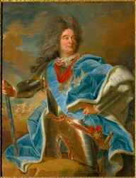 Portret van de maarschalk van Villars (1653-1734)