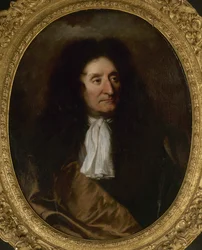 Portret van Jean de La Fontaine 1621-1695