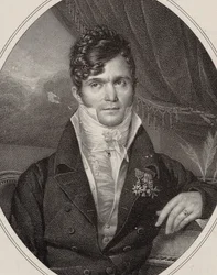 Portret van de dirigent en componist Gaspare Spontini 1774-1851, 1824