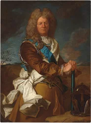 Portret van Sebastien Le Prestre, Marquis de Vauban, Marechal de France, met de orde van Saint Esprit