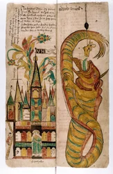 Valhalla en de Midgard Serpent, 1680