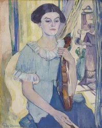 Violiste. 1906