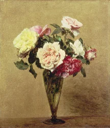 Rozen in een vaas, 1892