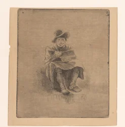 Lezende man