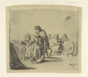 Genezing van de blinde Tobias