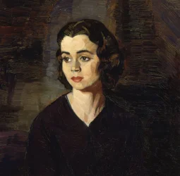 Portret van een dame - 20e eeuw