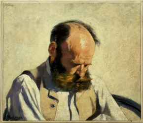 Hoofd van een bedelaar – 1890 – Olieverf / doek – 43x50 cm