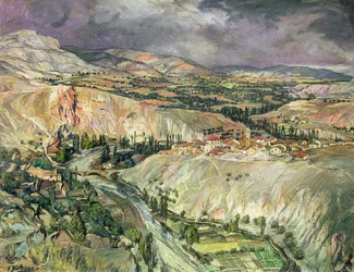 Platteland in Navarra