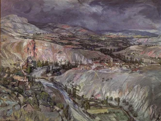 Platteland in Navarra – 20e eeuw