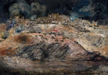 Spaanse Burgeroorlog (1936-1939): "Uitzicht op Toledo in vlammen"