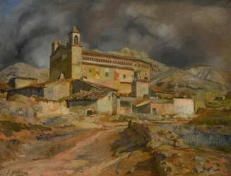 De Kerk van Maluenda, ca. 1924