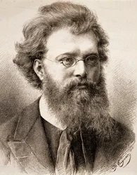 Portret van Hans Richter (gravure)