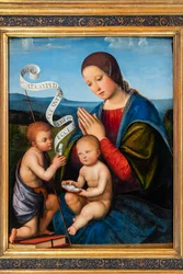 De Maagd Maria met het Kind Jezus en de Jonge Sint Jan