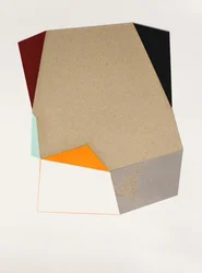 Geometrische kleurblokken