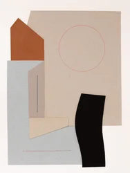Moderne abstracte collage