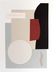 Ingetogen abstracte vormen