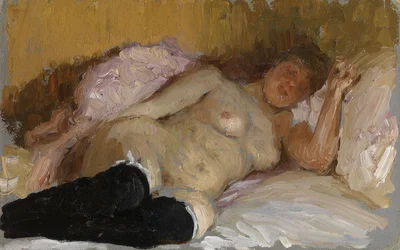 Natalia Nordman Slapend, 1900s