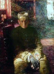 Portret van Alexander Kerensky, 1918