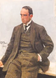 Portret van Paolo Troubetzkoy