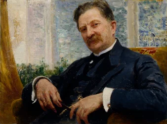 Portret van Y.M. Vengerov, 1916