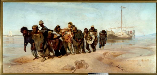 De schippers van de Wolga