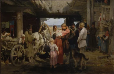 Het Afscheid van de Rekruut, 1879