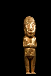 Naaktfiguur / Inca-kunst (metaal)