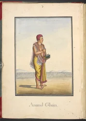Anand Gran, een Benares pandit, auteur van de Perzische versie van de 
