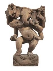 Beeld van Ganesha, Uttar Pradesh