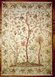 Palampore of deken van de Coromandelkust, ca. 1770