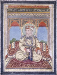 Portret van Akbar Shah II, begin 19e eeuw