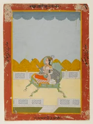 Portret van Phul Kaur van Jaipur