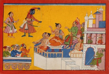 Rama buigt zijn boog, c.1700